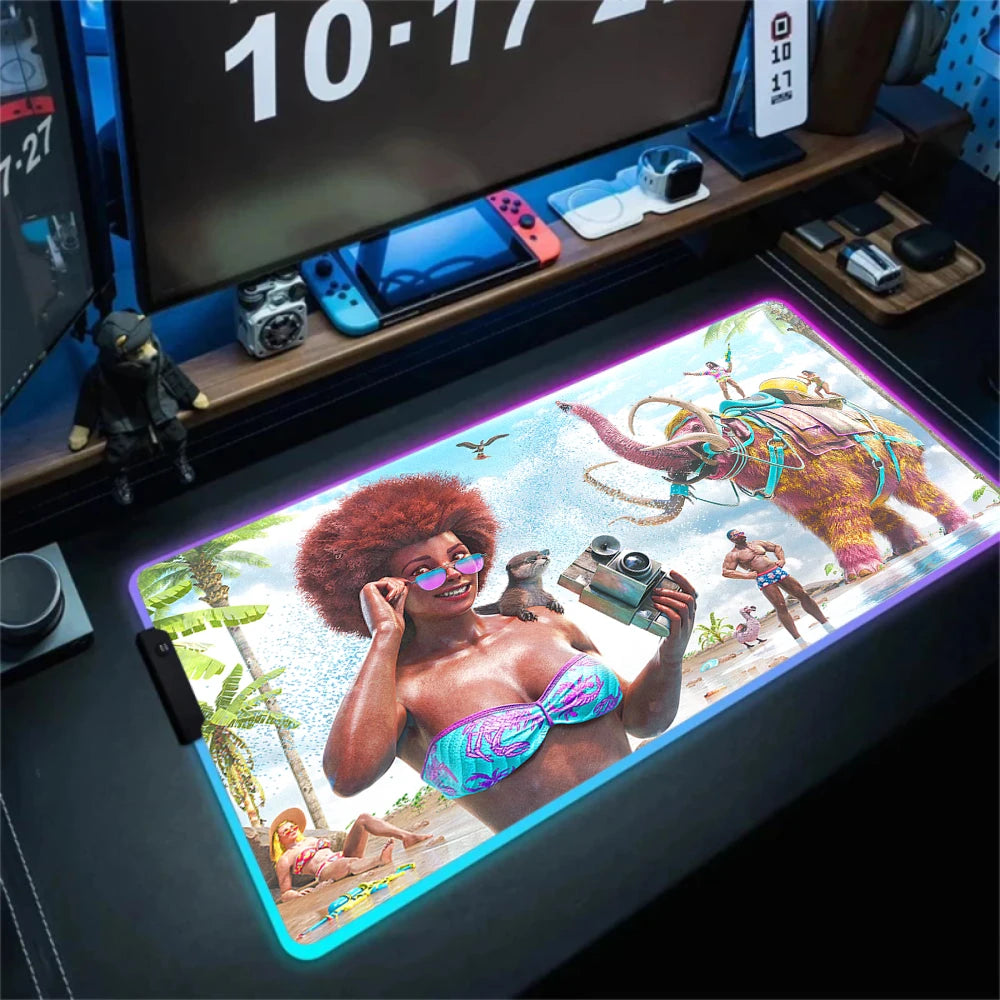 ARK Survival Evolved & Ascended RGB-Mauspad
