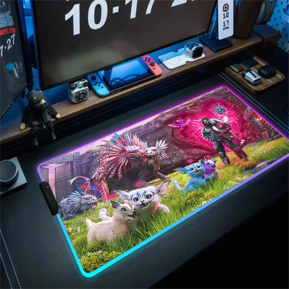 ARK Survival Evolved & Ascended RGB-Mauspad