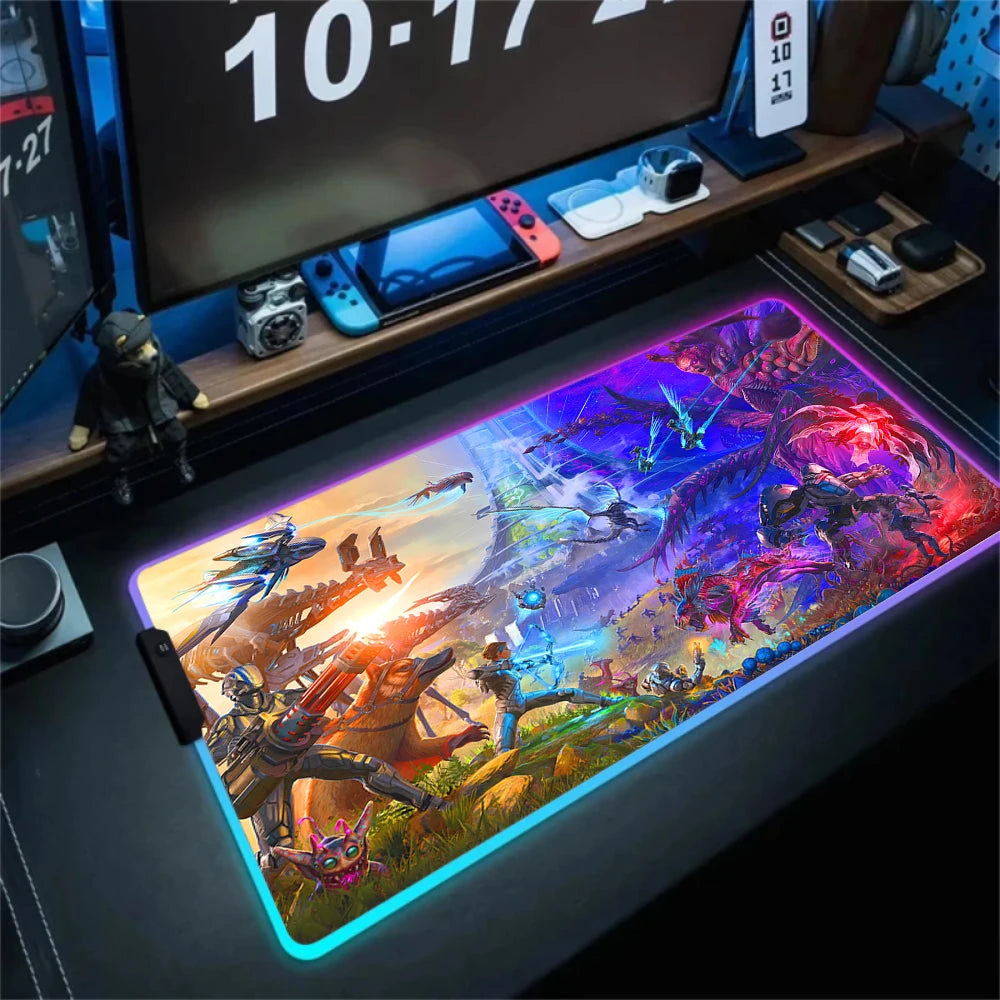 ARK Survival Evolved & Ascended RGB-Mauspad