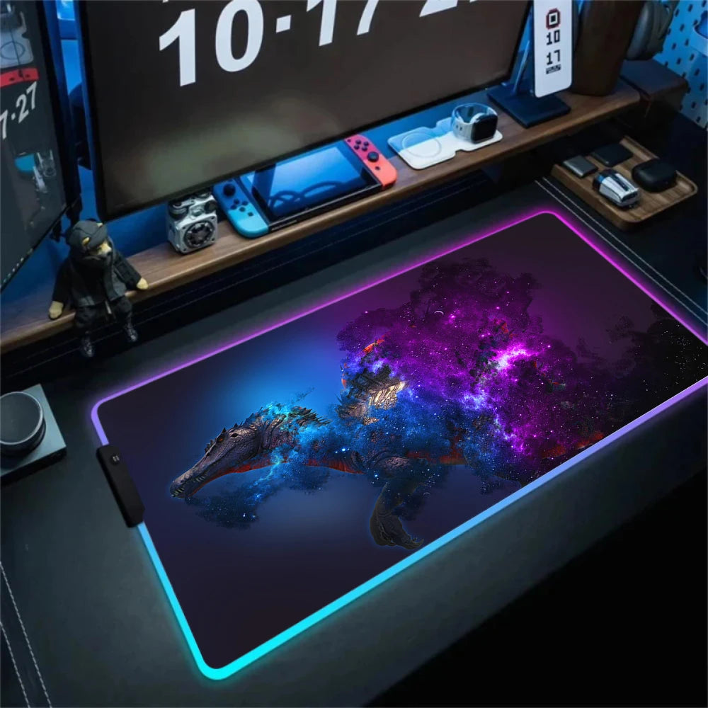 ARK Survival Evolved & Ascended RGB-Mauspad