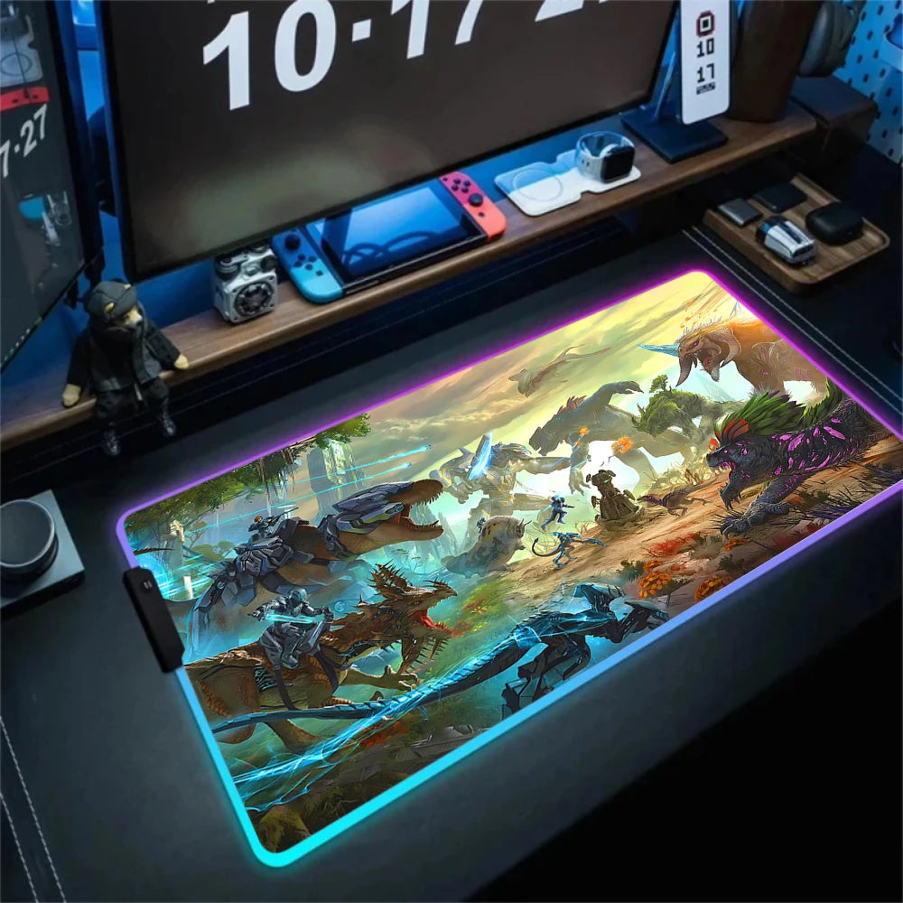 ARK Survival Evolved & Ascended RGB Mouse Pad