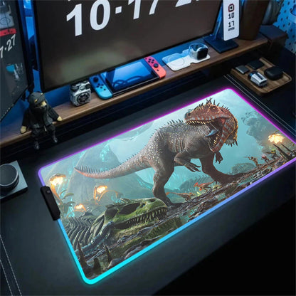 ARK Survival Evolved & Ascended RGB Mouse Pad